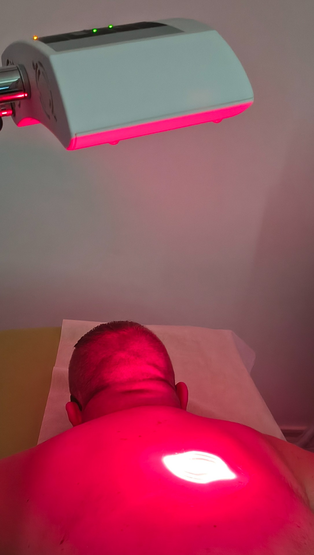 LLLT scanner, Neurologie Mištríková, publikováno se souhlasem pacienta